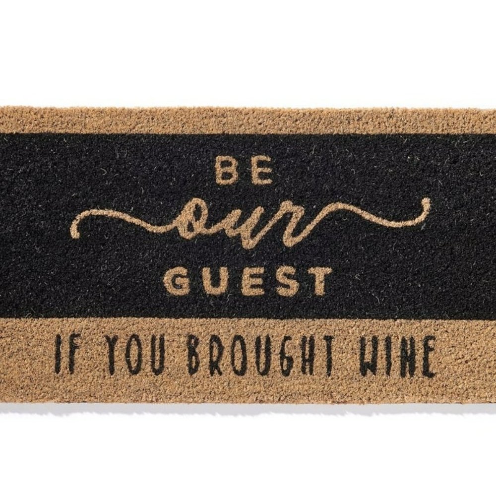 Be Our Guest Welcome Mat